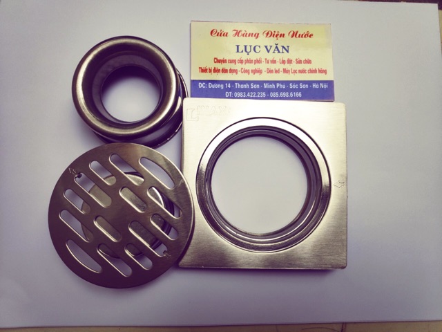 Hộp ga thoát sàn inox 304 ngăn mùi hàng đẹp