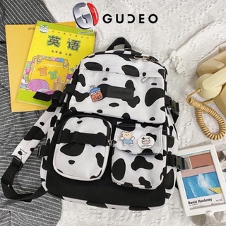Balo đi học ULzzang Siêu đẹp chất xịn dễ chùi sạch nhiều ngăn