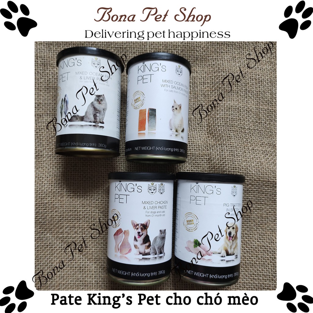 Pate KingPet cho chó mèo