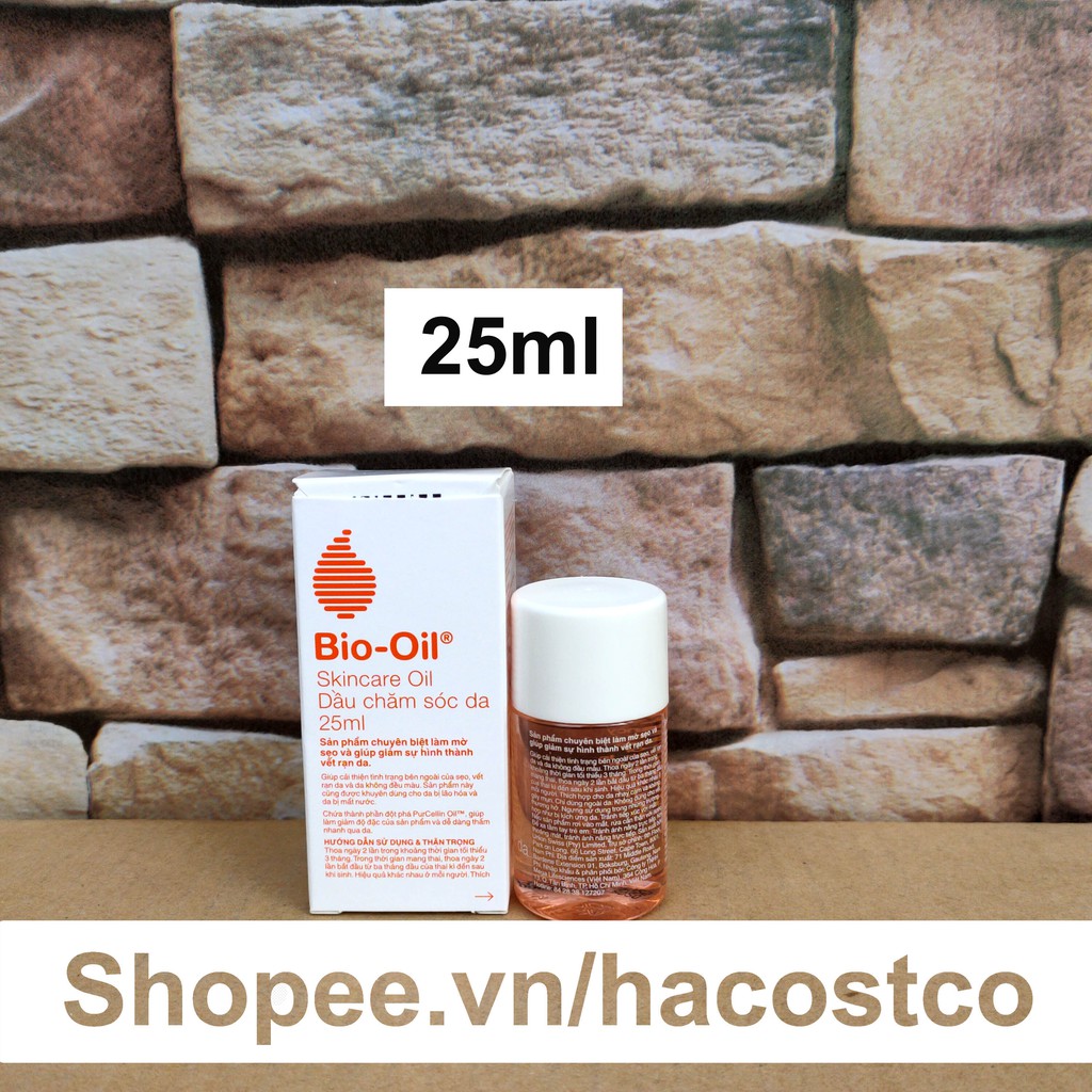 Dầu chăm sóc da Bio-Oil Skincare Oil 200ml , 125ml , 60ml Nam Phi - Bio Oil làm mờ sẹo và giảm rạn da