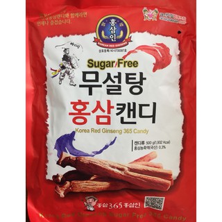 Kẹo hồng sâm Hàn Quốc 365 không đường 500g