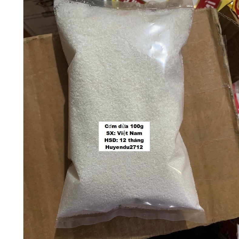 Cơm dừa /vụn dừa sấy khô 100g