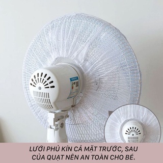 Lưới bọc lồng quạt an toàn cho bé