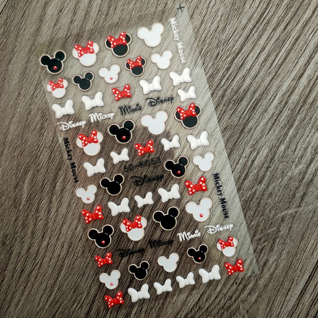 Sticker nổi 5D trang trí móng - Ann933233