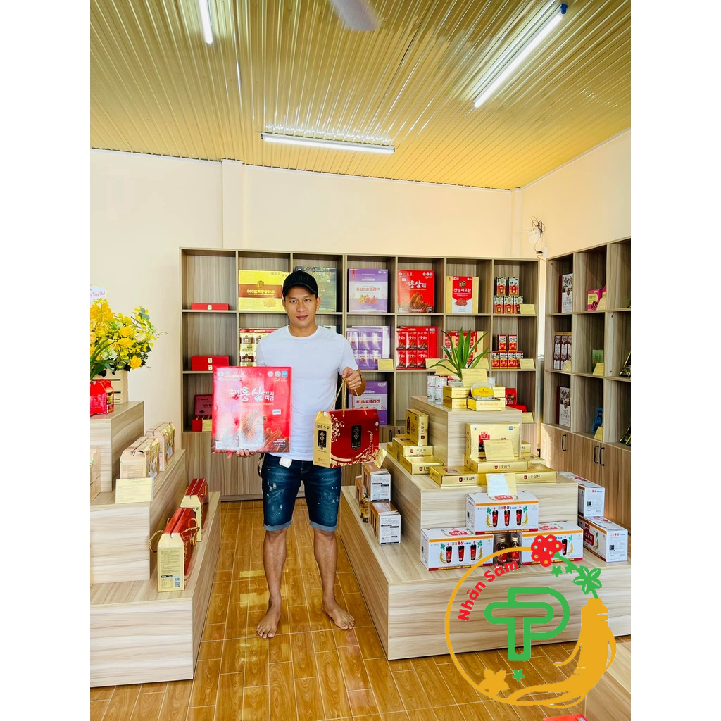 Combo 10 chai Nước sâm có củ Hàn Quốc KGS