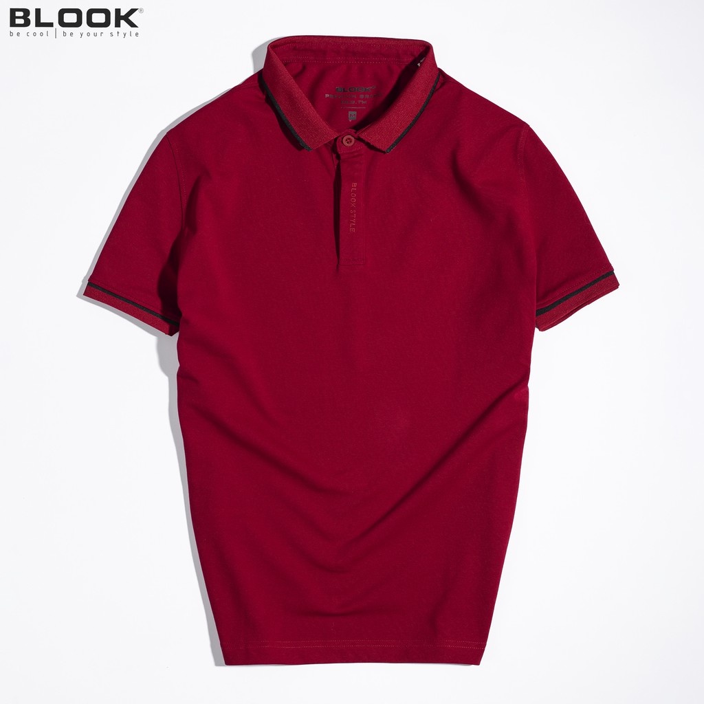 [Mã BMBAU50 giảm 7% đơn 99K] Áo polo nam slimfit BLOOK chất vải thun cá sấu cotton co giãn mã 33369 (HÌNH THẬT)