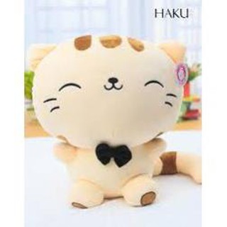 [ FREE ] Mèo bông mặt bự 20cm [ HÀNG CHUẨN ]
