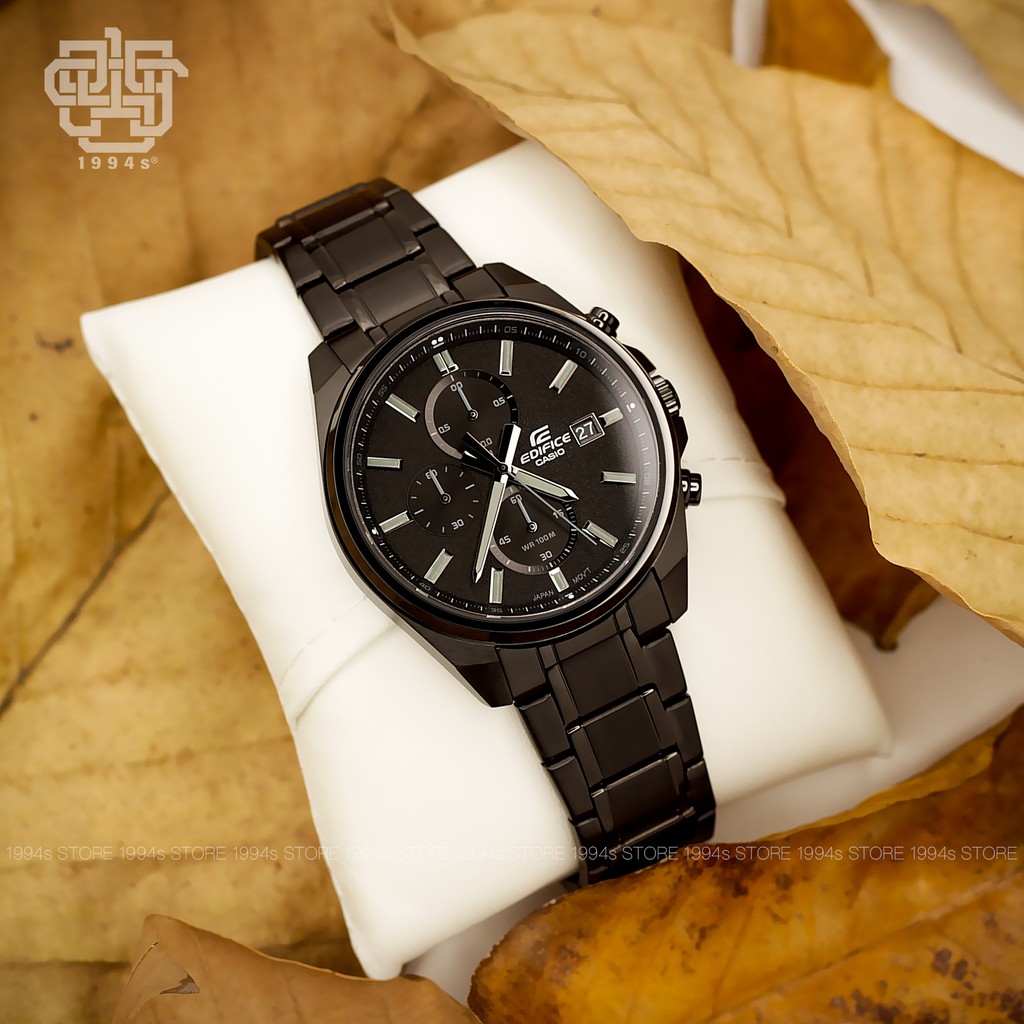 Đồng hồ nam Casio Edifice EFV-610 / EFV-610DC-1AV chống nước 100m, dây thép chính hãng