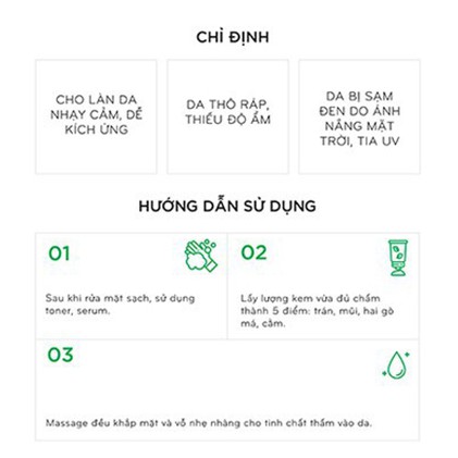 Kem Lô Hội Kem Dưỡng Cấp Ẩm Trắng Sáng Tái Tạo Da Chống Lão Hóa GoodnDoc Aloe Vera Hydra Soothing Cream