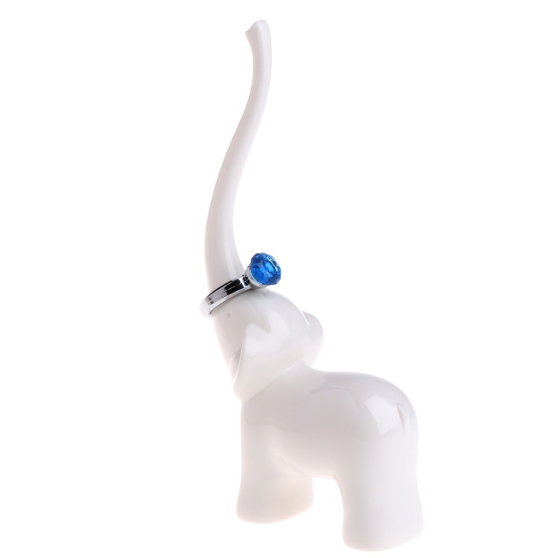 Flgo Hộp Đựng Trang Sức Có Giá Đỡ Nhẫn Hình Chú Voi Nhiều Tầng Trang Trí Phòng Ngủ Sắp Xếp Gọn Gàng Cho