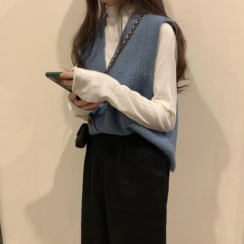 Áo Khoác Cardigan Dệt Kim Dáng Rộng Thiết Kế Mới Thời Trang Mùa Thu Theo Phong Cách Hàn Quốc Cho Nữ