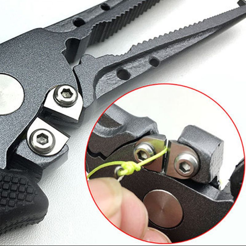 QQ Kìm Cắt Dây Câu Cá Bằng Thép Không Gỉ Đa Năng Tiện Dụng