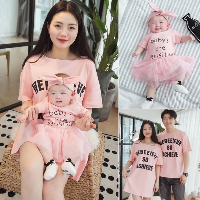 Váy đôi mẹ con