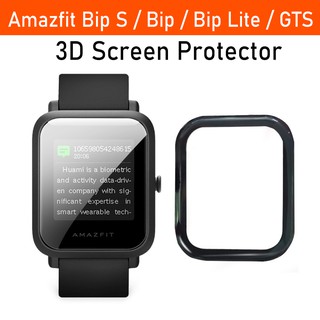 Dành cho Amazfit Bip S / Bip U / Bip Lite / Bip POP / Bip POP Pro / GTS 4 2 mini ✷ 🍎 Phim mềm màu đen bảo vệ toàn màn hình