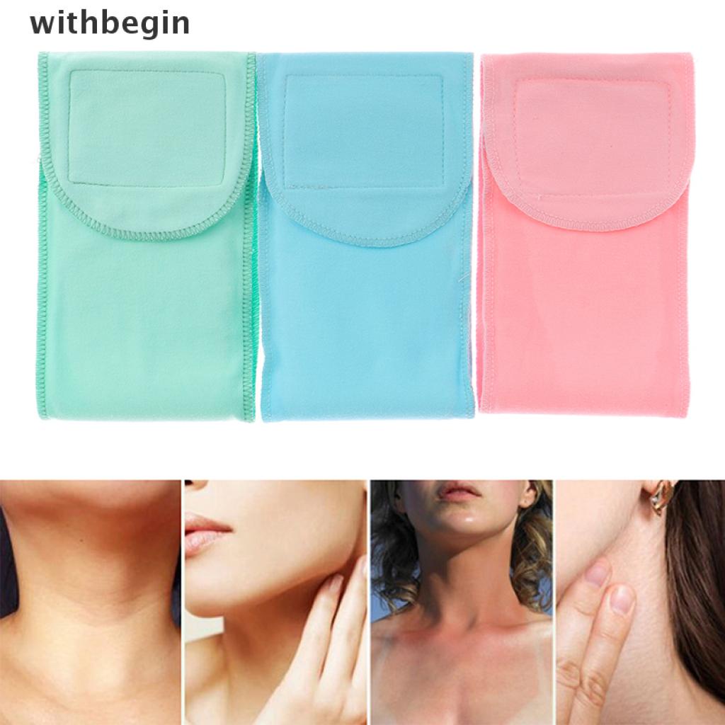 [Hàng mới về] Mặt nạ cổ dạng gel dưỡng ẩm chống nếp nhăn làm trắng chăm sóc da