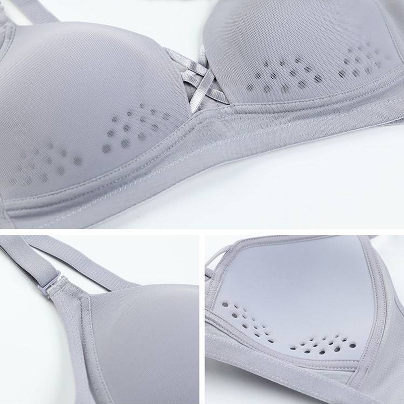 Áo ngực Aoweinisi không gọng thiết kế thoáng khí thoải mái thời trang cho nữ