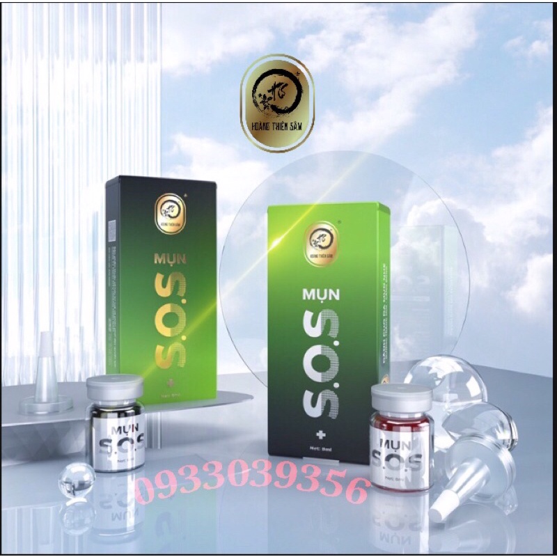 Mụn S.O.S Hoàng Thiên Sâm _ Tiêu diệt mụn tận gốc