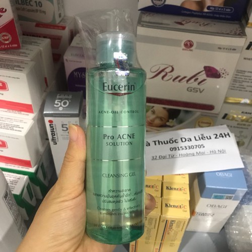 Sữa rửa mặt Eucerin ProAcne