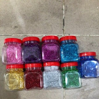 Bột nhũ rắc , kim tuyến đủ màu (100gr)