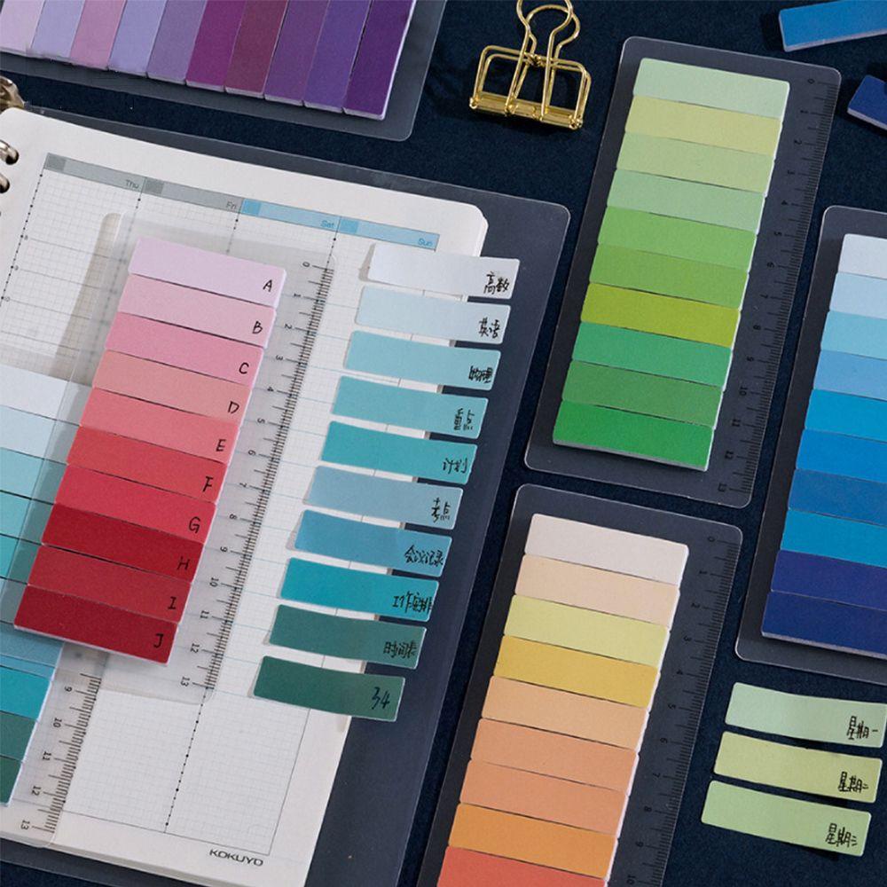 Set 150 Giấy Ghi Chú Màu Sắc Cầu Vồng Xinh Xắn