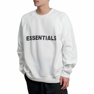 Áo Sweater ESS decal Form Unisex Nam Nữ, áo nỉ thu đông, áo cổ tròn