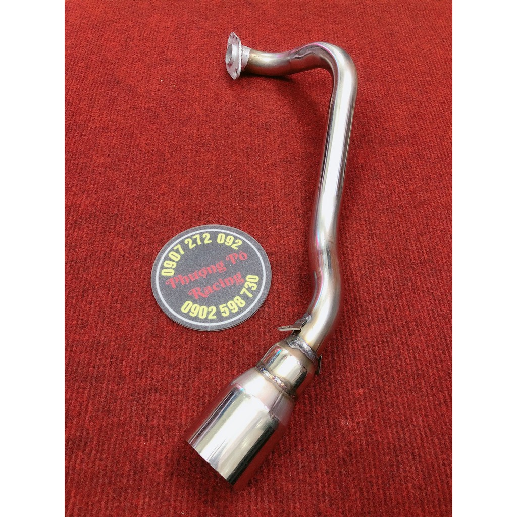 Cổ pô inox gắn pô lon 27x51 dành cho PCX đời 2011