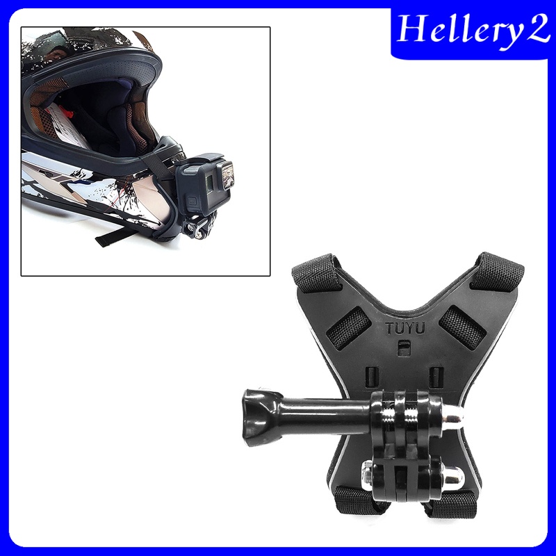 [HELLERY2] Helmet Chin Mount Holder For GoPro Hero 9/8/7/6/5/4 Sports Camera