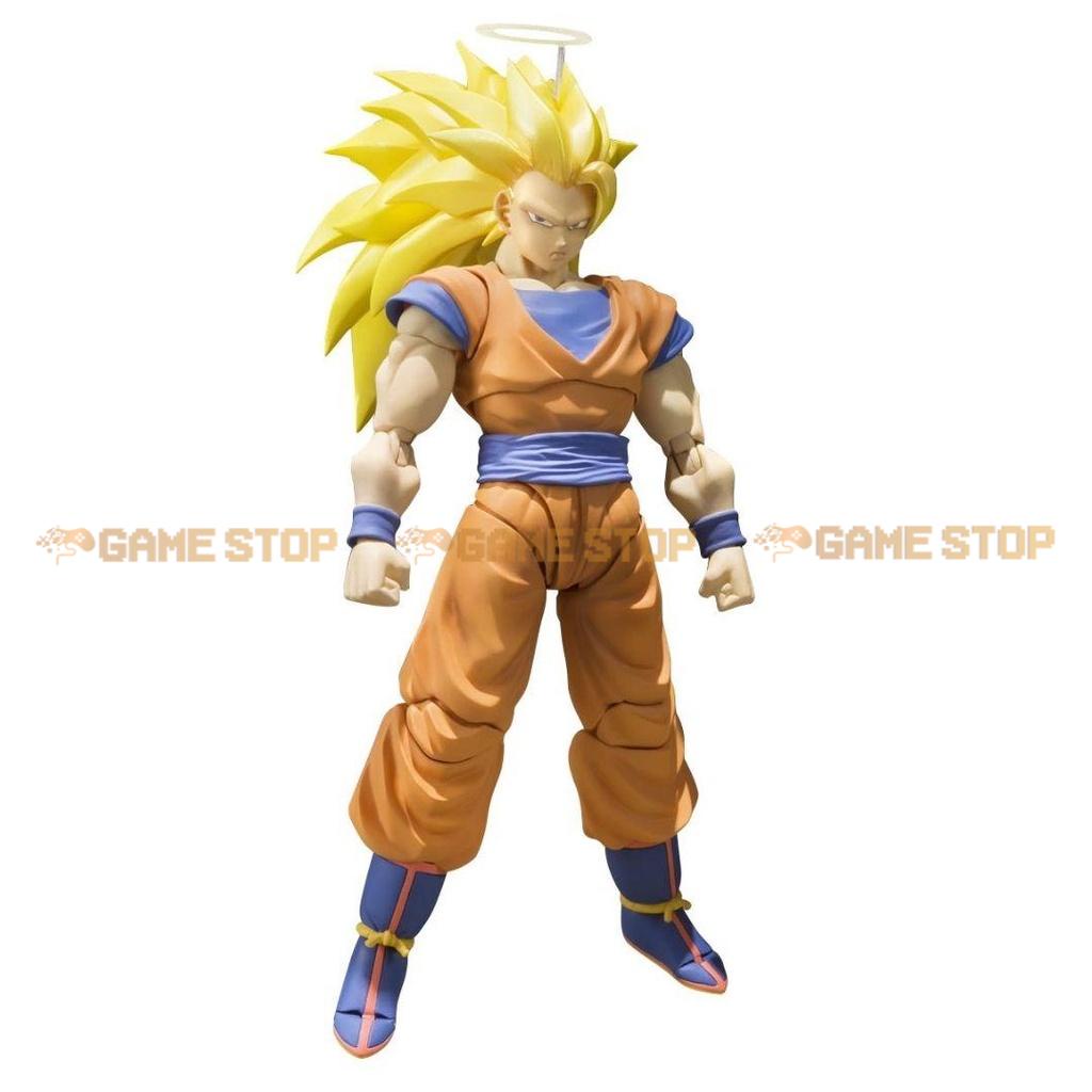 Mô hình Dragon Ball Son Gokou 14cm SSJ 3 S.H.Figuarts (SHF) BANDAI Mô hình có khớp Nhựa PVC CHÍNH HÃNG NHẬT DBSHF08