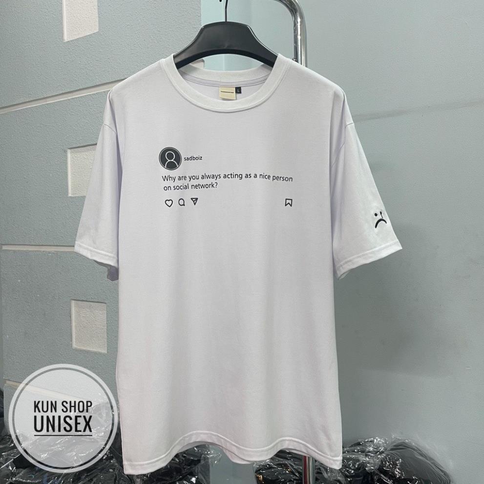 Áo Thun Nam Nữ  Form Rộng Hàn Quốc Intar Dày Mịn Thoáng Mát Thiết Kế Thời Trang Kiểu Dáng Năng Động Trẻ Trung