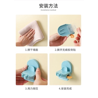 High-quality and convenient toothbrush holder with toothpaste squeezer.