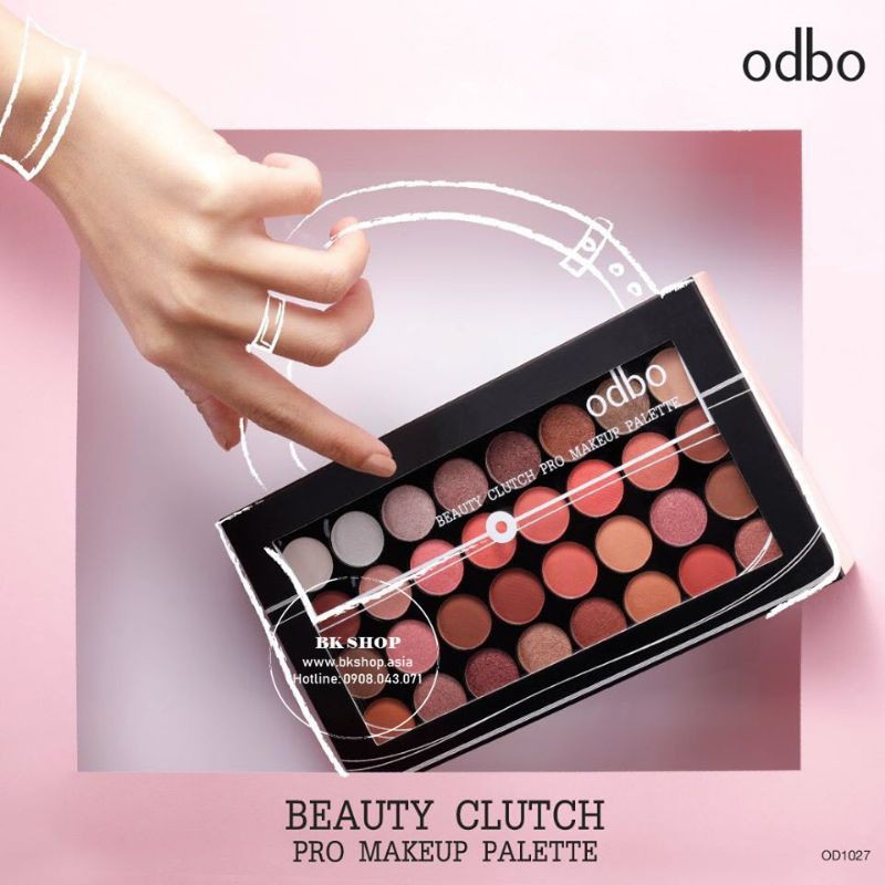 Set Phấn Trang Điểm Odbo Beauty Clutch OD1027 | BigBuy360 - bigbuy360.vn