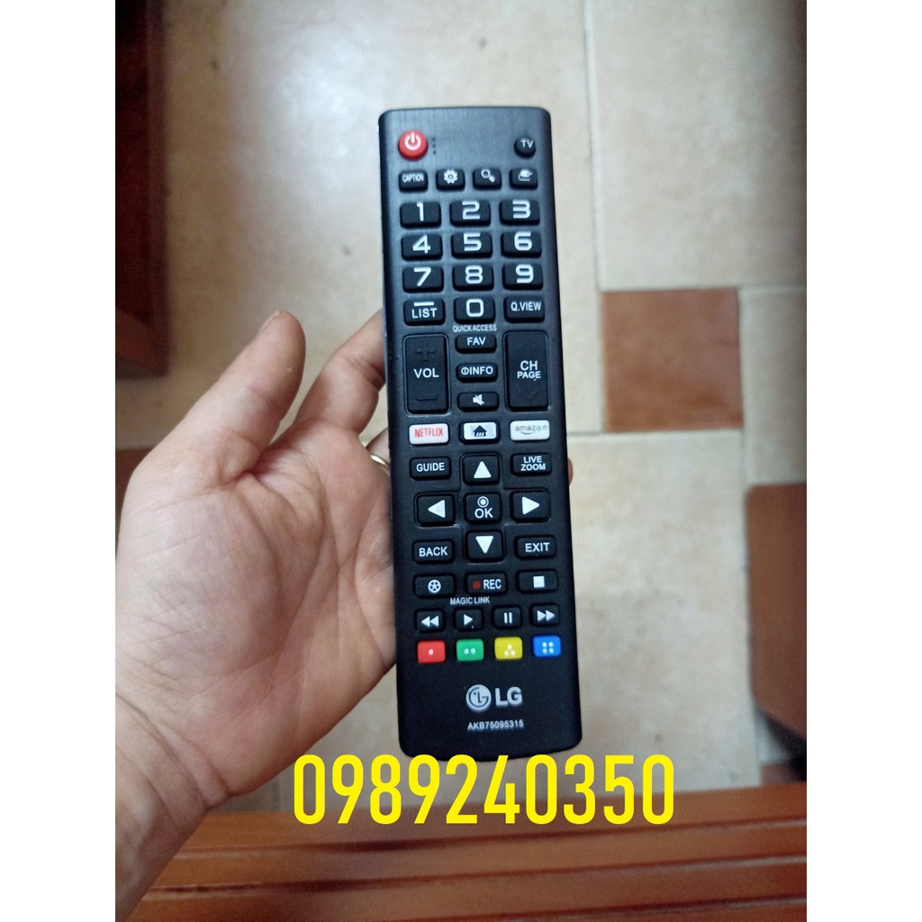 Remote điều khiển ti vi vô tuyến LG mới chính hãng