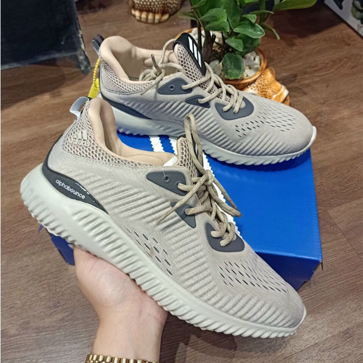 [ALPHA #REP11] Giày Sneaker AlphaBounce EM Xám Nam
