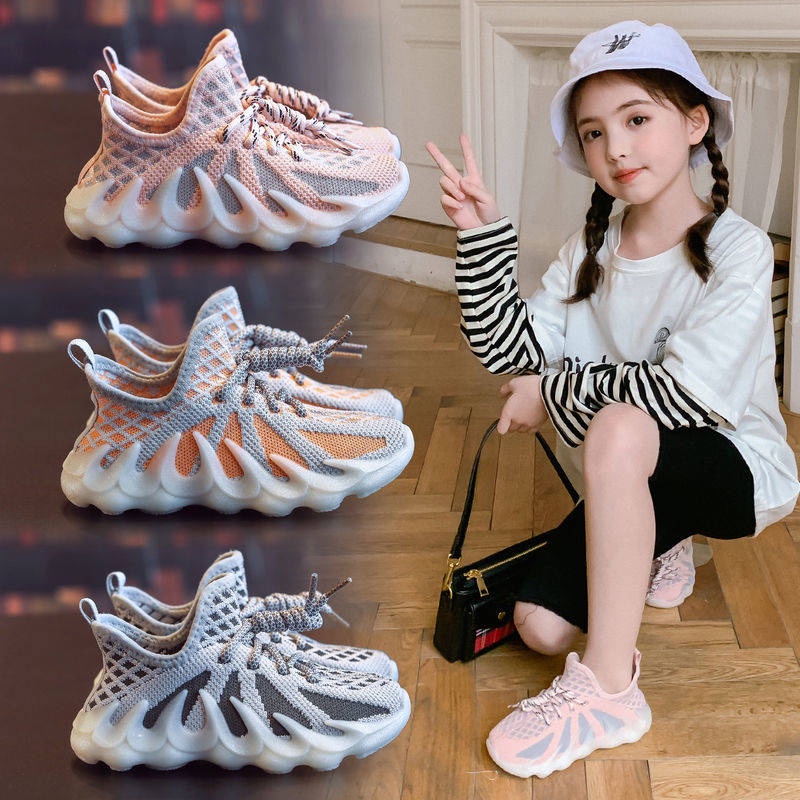Giày Thể Thao Đế Mềm Thời Trang Mùa Hè Cho Bé