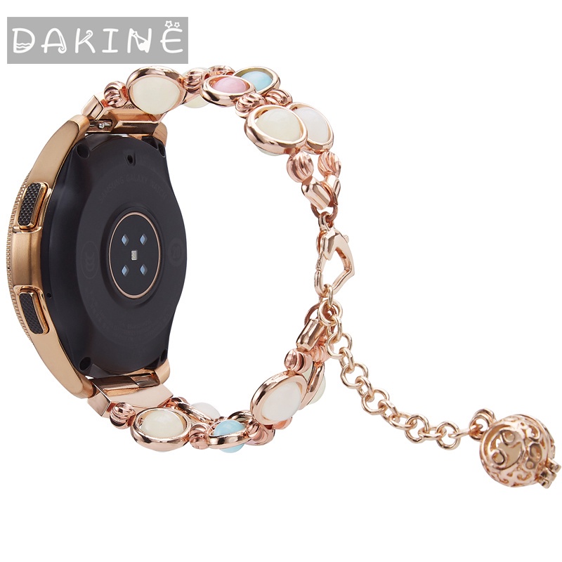 Dây đeo 20mm 22mm cho đồng hồ thông minh Samsung Galaxy Watch 3 Band 41mm/45mm/46mm/42mm/Active 2 1/S3