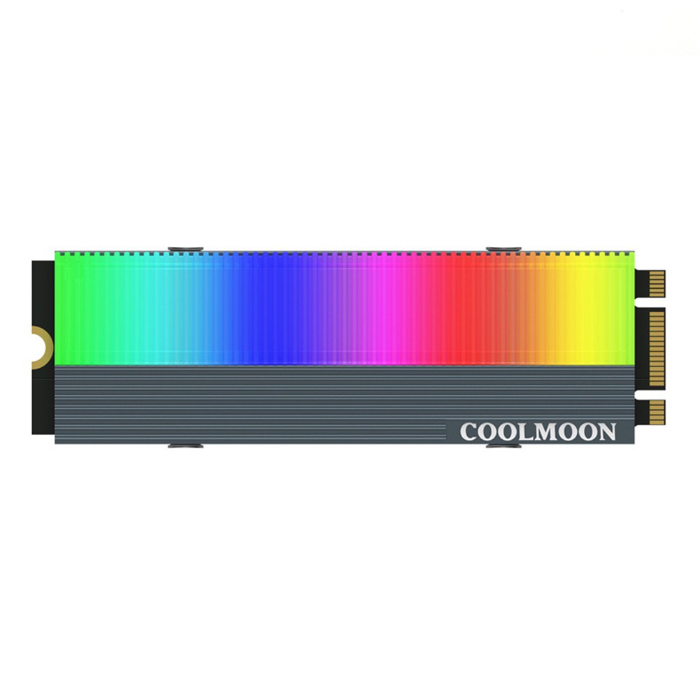 Bộ Tản Nhiệt 2280 Argb 1.13 Coolmoon Cm-M7S M.2 Ssd