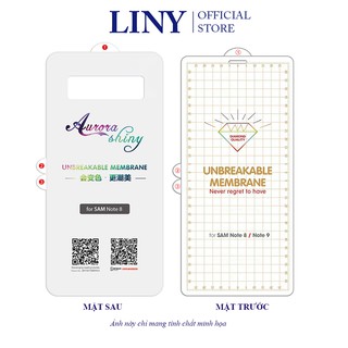 Miếng dán PPF Note 20 Note 20 Ultra Note 10 Note 10 Plus  Note 9 Note 8 mặt trước sau chống xước bảo vệ máy