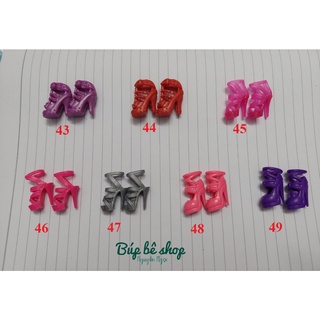 4 - Giày búp bê Barbie, búp bê 30 cm