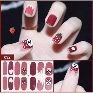 Sticker Dán Móng 3D Chống Thấm Nước