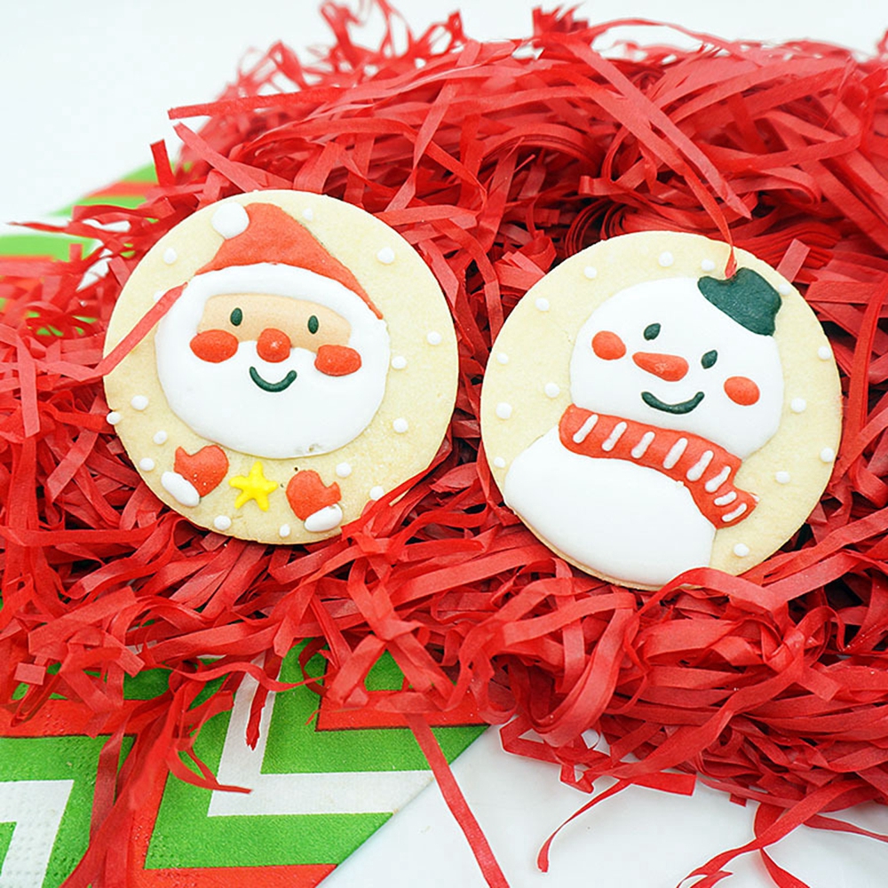 Khuôn cắt bánh quy bằng thép không gỉ tạo hình ảnh chủ đề Giáng Sinh
