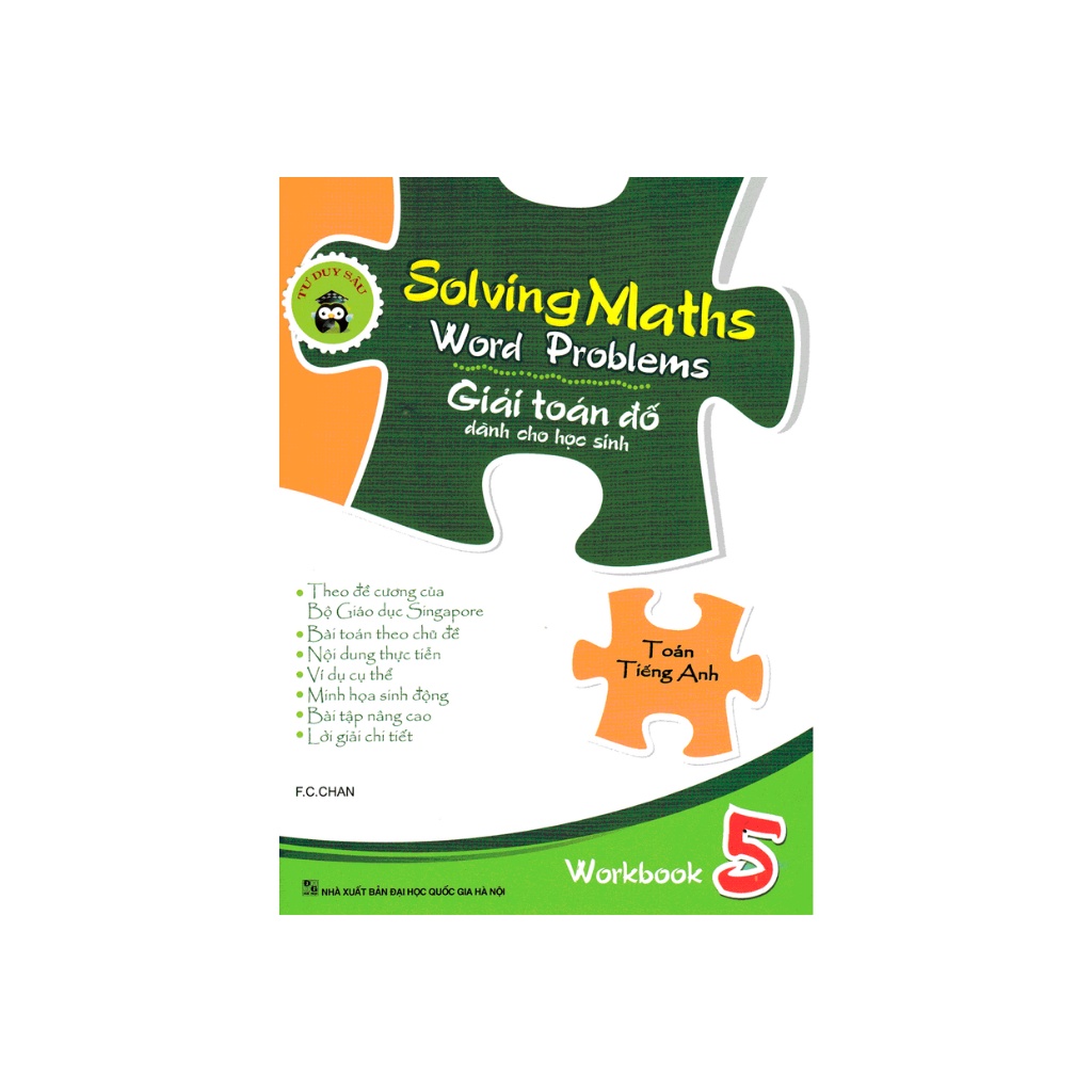 Sách - Solving Maths Word Problems -,Giải Toán Đố Dành Cho Học Sinh Workbook 5