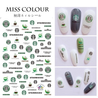 Nail Sticker Thương Hiệu Logo Nổi Tiếng R223- Dán Trang Trí