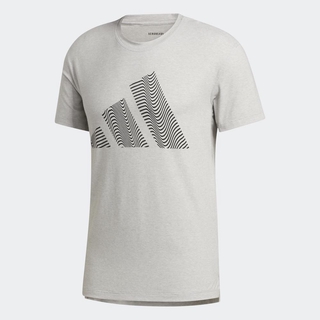 Áo Tee adidas TRAINING Nam 3 Sọc Màu Xám GR7069