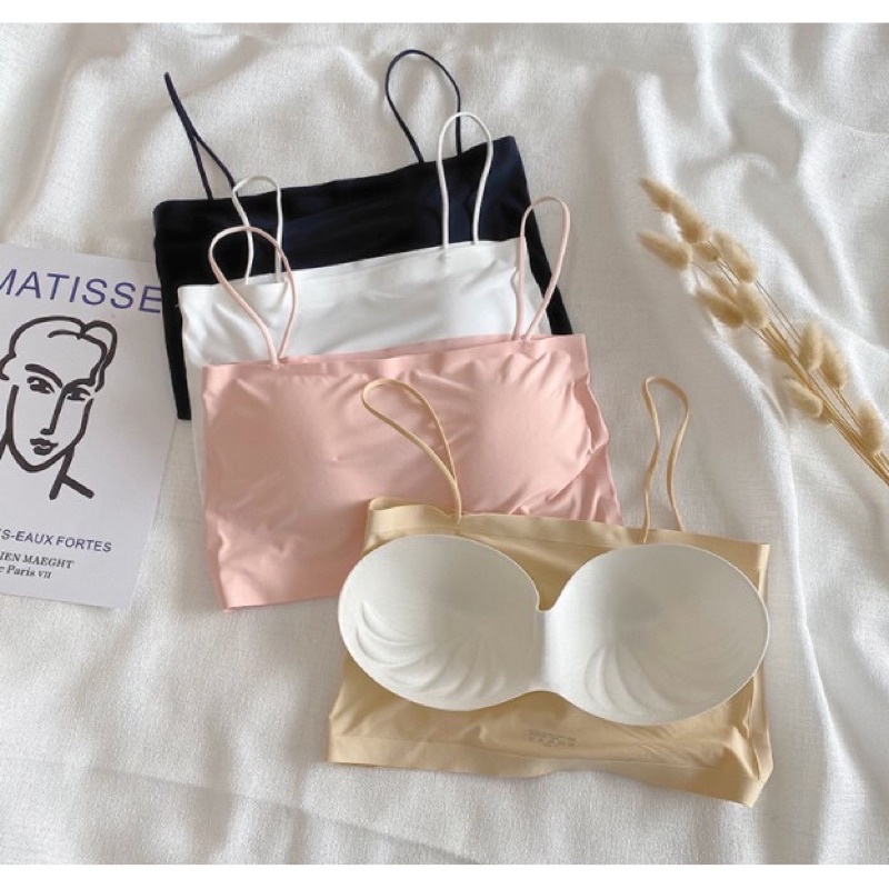 Áo Bra Đúc Su Trơn Quây 2 Dây [ASu392] | BigBuy360 - bigbuy360.vn