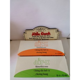 AirX chống đầy hơi và chướng bụng vỉ 10viên