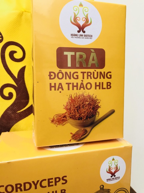 Trà Đông trùng Hạ thảo HLB - Trà bảo vệ sức khoẻ / tra tui loc