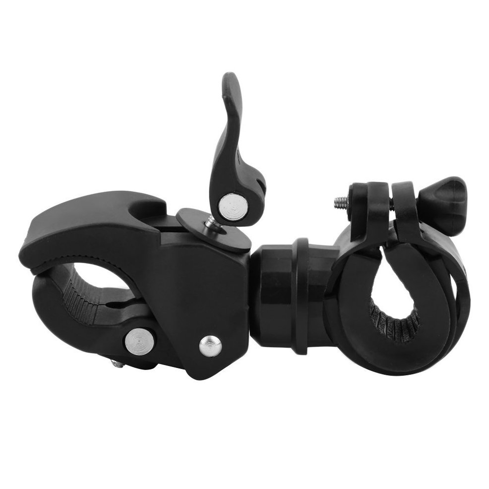 Kẹp đỡ đèn pin xe đạp xoay được 360 độ