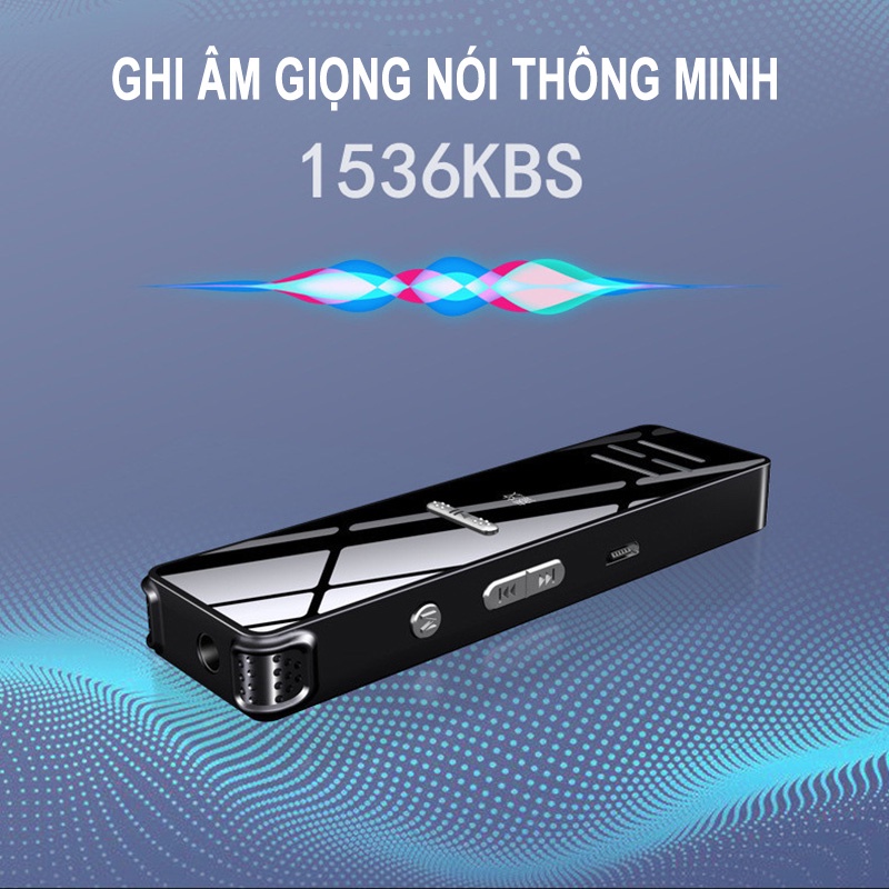 Hot-Máy ghi âm , máy ghi âm chuyên dụng mini siêu nhỏ ghi âm đến 48h hỗ trợ lọc âm cực tốt {NBLYB}