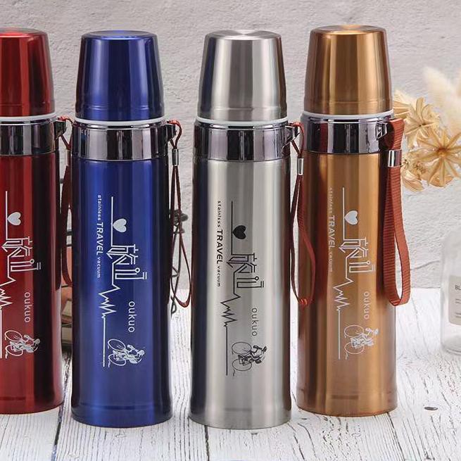 Bình Nước Inox Giữ Nhiệt 800ml Chất Lượng Chai Giữ Nhiệt / Lạnh-050 / 160 ✶