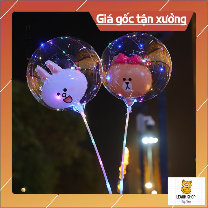 Bóng bay galaxy đèn led siêu phát sáng nhiều màu siêu dày